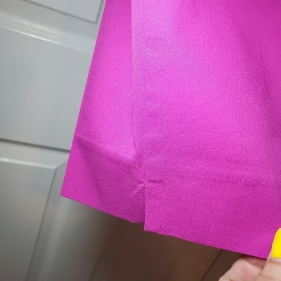 Talbots Crop pants Magenta Pink size 10P - Picture 6 of 10